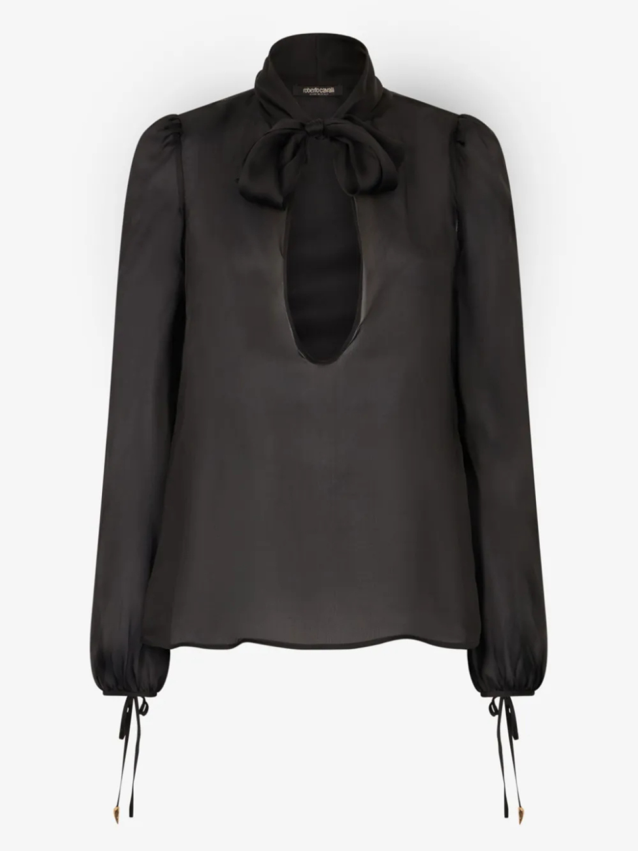 Шелковая блузка Roberto Cavalli, черный
Шелковая блузка Roberto Cavalli, черный