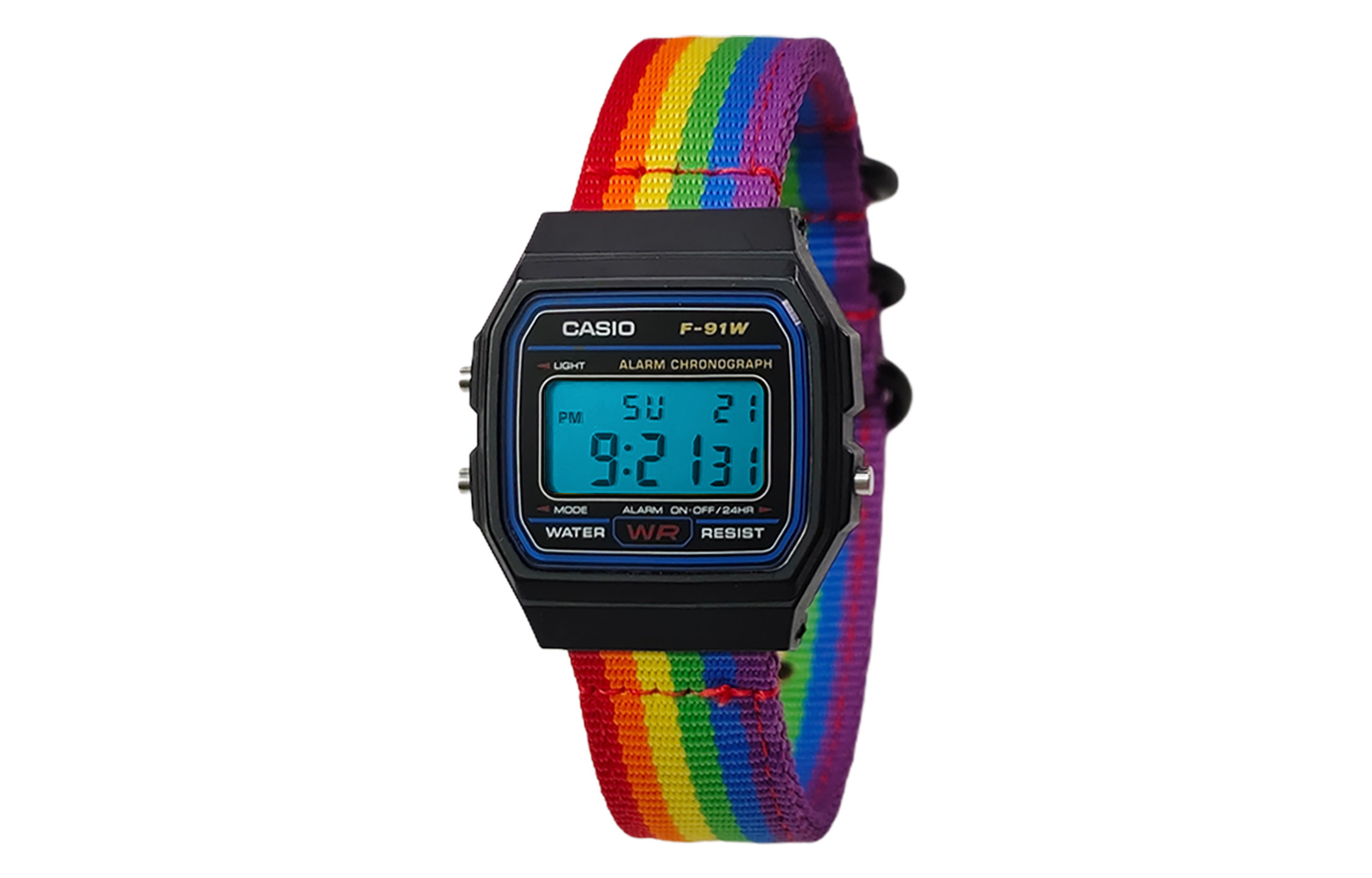 CASIO Мужские часы Retrofit Series с кварцевым механизмом и нейлоновым ремешком, черный циферблат
CASIO Мужские часы Retrofit Series с кварцевым механизмом и нейлоновым ремешком, черный циферблат