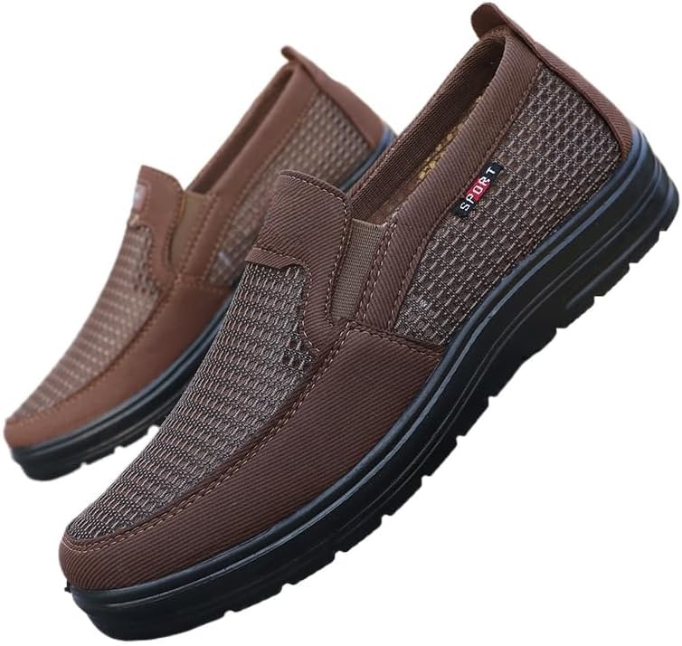 Мужские слипоны Hhhchpm, повседневные дышащие кроссовки-лодочки с поддержкой свода, легкие сетчатые лоферы для пляжа и вождения, кофейный
Мужские слипоны Hhhchpm, повседневные дышащие кроссовки-лодочки с поддержкой свода, легкие сетчатые лоферы для пляжа и вождения, кофейный