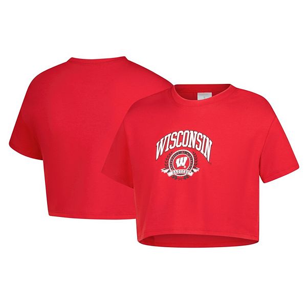Девичья красная wisconsin badgers laurels три-бленд укороченная футболка Zoozatz
Девичья красная wisconsin badgers laurels три-бленд укороченная футболка Zoozatz