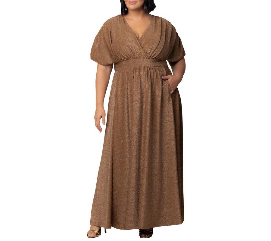 Вечернее платье Geneva большого размера с блестками Kiyonna, Mocha sparkle
Вечернее платье Geneva большого размера с блестками Kiyonna, Mocha sparkle