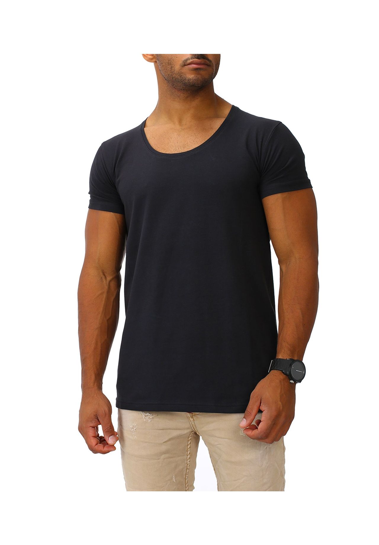 Футболка с круглым вырезом JOE FRANKS, черный
Футболка с круглым вырезом JOE FRANKS, черный