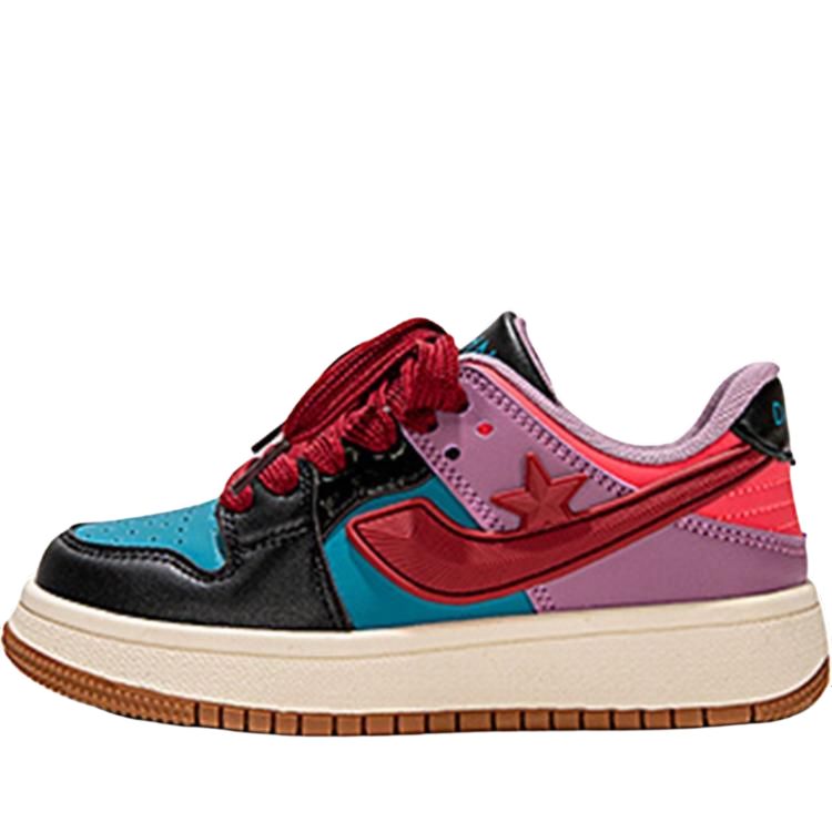 Нескользящие, износостойкие, дышащие детские кроссовки для скейтбординга DAPHNE KIDS, черный/красный
Нескользящие, износостойкие, дышащие детские кроссовки для скейтбординга DAPHNE KIDS, черный/красный