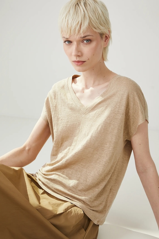 Льняная футболка Medicine, бежевый
Льняная футболка Medicine, бежевый