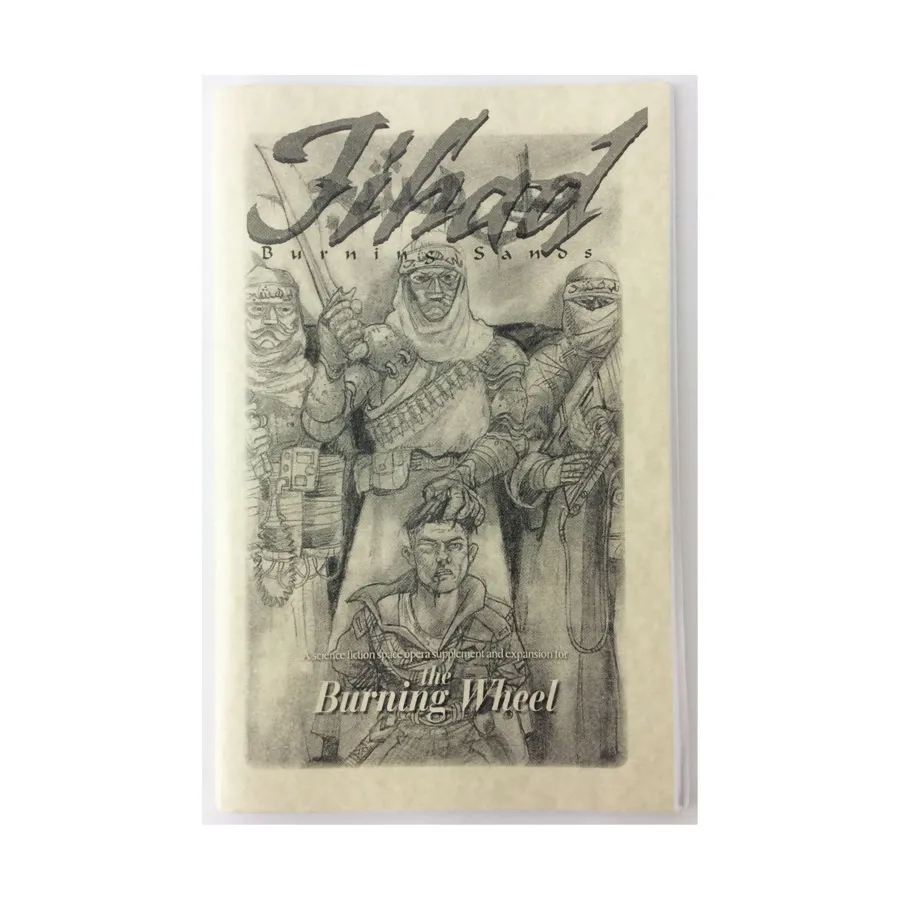 Jihad - Burning Sands (1st Printing), Burning Wheel, мягкая обложка
Jihad - Burning Sands (1st Printing), Burning Wheel, мягкая обложка