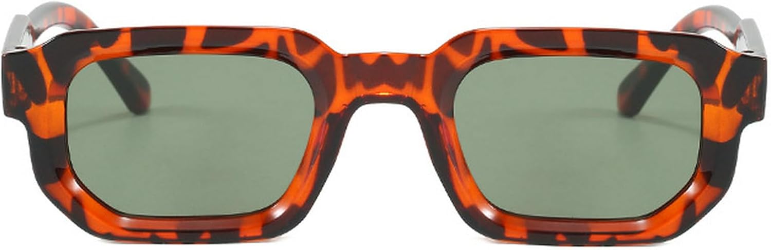 Мужские винтажные солнцезащитные очки в прямоугольной оправе, модные ретро-очки, роскошные солнцезащитные очки с защитой от УФ-излучения UV400, женские защитные очки mincl, Leopard Green
Мужские винтажные солнцезащитные очки в прямоугольной оправе, модные ретро-очки, роскошные солнцезащитные очки с защитой от УФ-излучения UV400, женские защитные очки mincl, Leopard Green