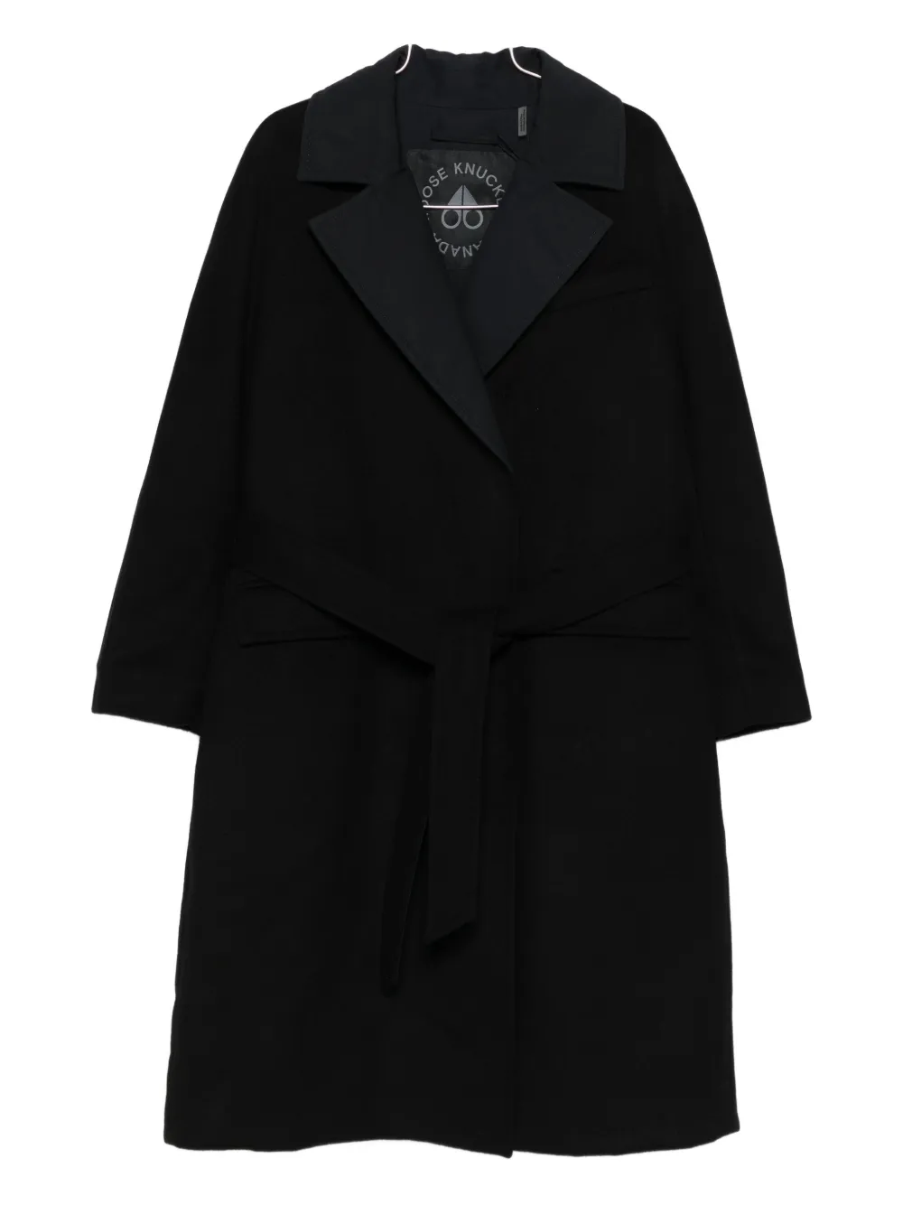 Пальто с поясом Moose Knuckles, черный
Пальто с поясом Moose Knuckles, черный