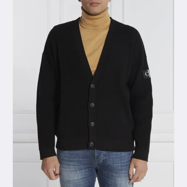 Кардиган стандартного кроя Calvin Klein, черный
Кардиган стандартного кроя Calvin Klein, черный