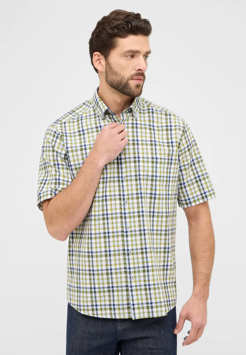 Рубашка Eterna с короткими рукавами "COMFORT FIT", зеленый
Рубашка Eterna с короткими рукавами "COMFORT FIT", зеленый