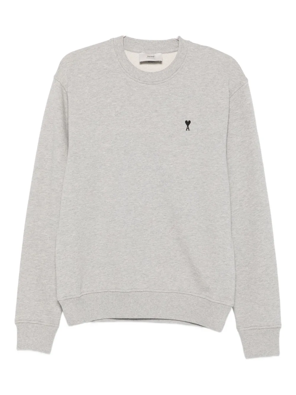Толстовка с круглым вырезом и логотипом в виде сердца AMI Paris, серый
Толстовка с круглым вырезом и логотипом в виде сердца AMI Paris, серый
