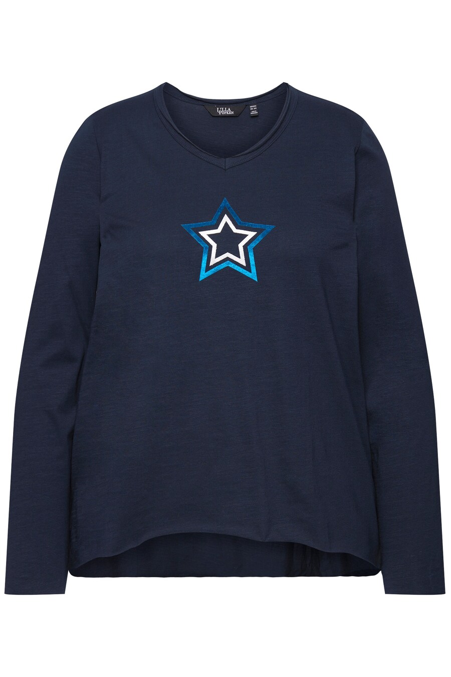 Лонгслив Ulla Popken Shirt, цвет marine blue/royal blue/dark blue
Лонгслив Ulla Popken Shirt, цвет marine blue/royal blue/dark blue