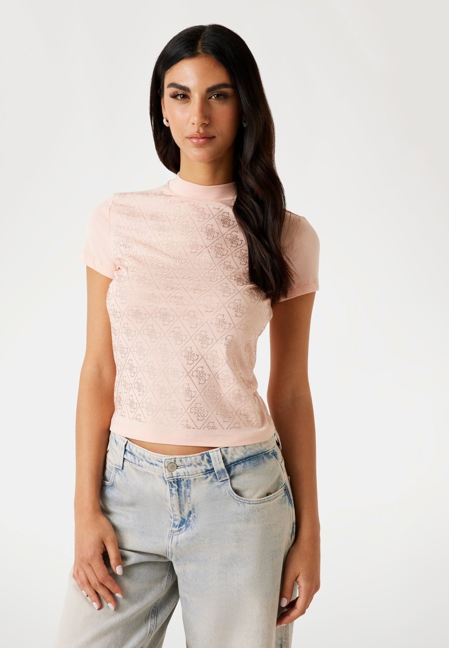 Футболка Guess MOCK NECK ALL OVER 4G TEE, Hellrose/Light Pink
Футболка Guess MOCK NECK ALL OVER 4G TEE, Hellrose/Light Pink