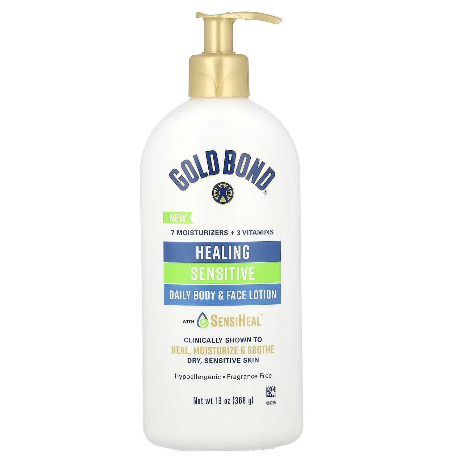 Gold Bond Daily Лосьон для тела и лица для сухой кожи без отдушек, 13 унций (368 г)
Gold Bond Daily Лосьон для тела и лица для сухой кожи без отдушек, 13 унций (368 г)