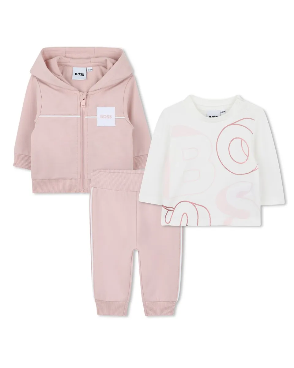 Комплект для малыша с длинными рукавами BOSS Kidswear, розовый
Комплект для малыша с длинными рукавами BOSS Kidswear, розовый