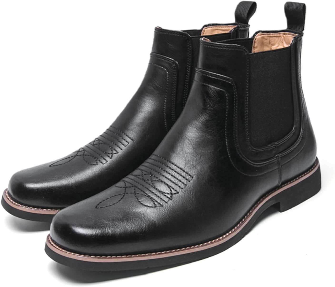 Мужские ковбойские ботинки с квадратным носком, челси, прочные ретро классические с вышивкой, на подъем, повседневные стильные ботинки Generic, черный
Мужские ковбойские ботинки с квадратным носком, челси, прочные ретро классические с вышивкой, на подъем, повседневные стильные ботинки Generic, черный