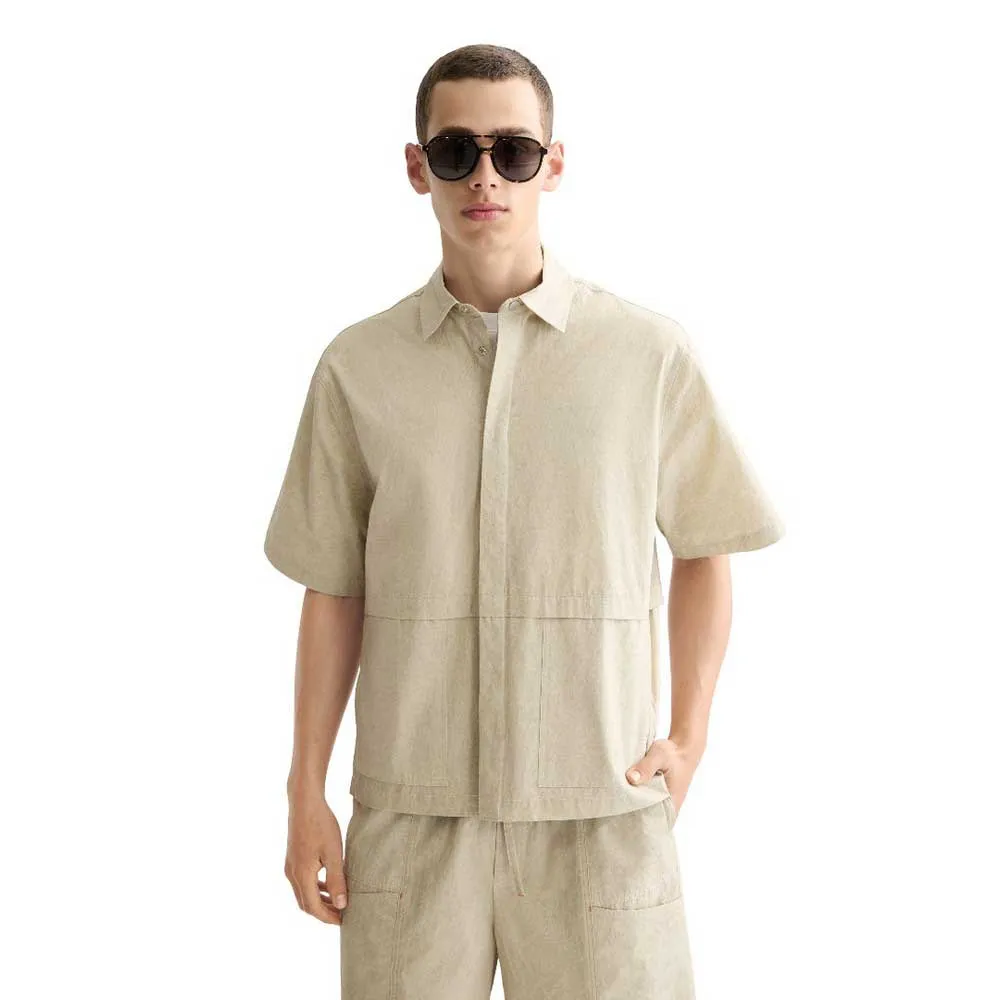 Рубашка с коротким рукавом Scotch & Soda Washed Layered, бежевый
Рубашка с коротким рукавом Scotch & Soda Washed Layered, бежевый