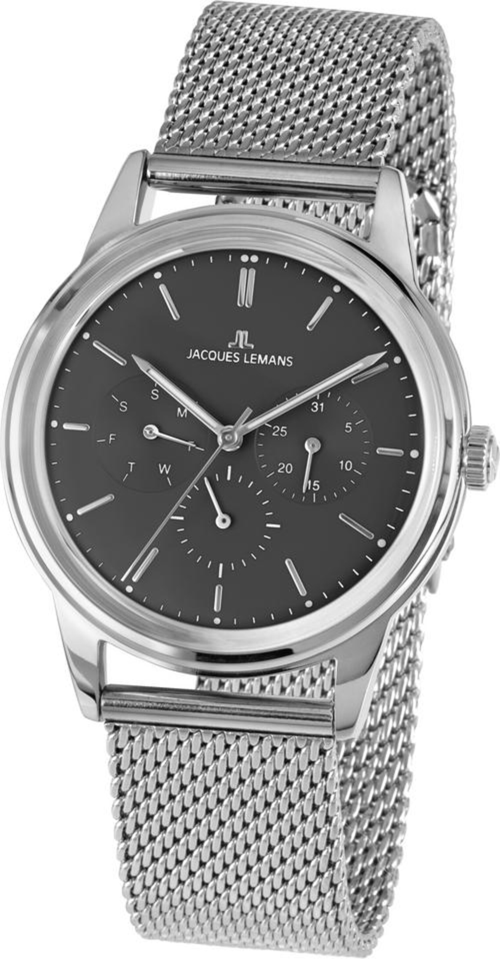 Jacques Lemans Часы Analog 'Retro Classic, 1-2061F' в серебристом цвете
Jacques Lemans Часы Analog 'Retro Classic, 1-2061F' в серебристом цвете