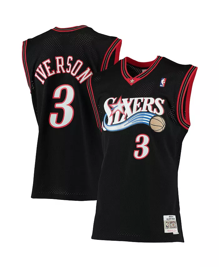 Мужская черная майка Allen Iverson Philadelphia 76ers Big and Tall Hardwood Classics Mitchell & Ness
Мужская черная майка Allen Iverson Philadelphia 76ers Big and Tall Hardwood Classics Mitchell & Ness