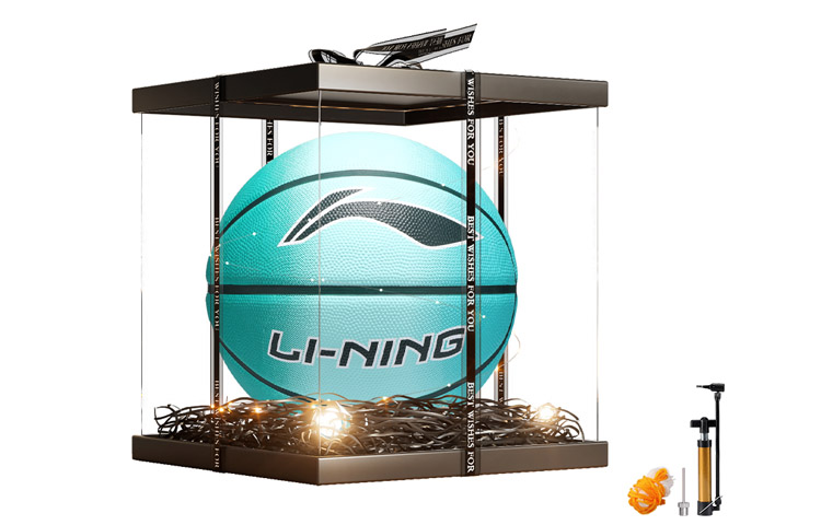 LINING Резиновый баскетбольный мяч green No. 5 No. 7 тренировочный матчевый unisex
LINING Резиновый баскетбольный мяч green No. 5 No. 7 тренировочный матчевый unisex