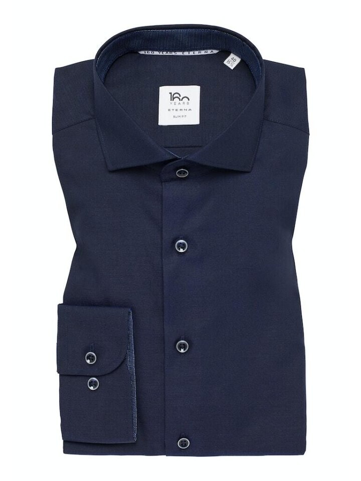 Рубашка с длинным рукавом Eterna, темно-синий
Рубашка с длинным рукавом Eterna, темно-синий