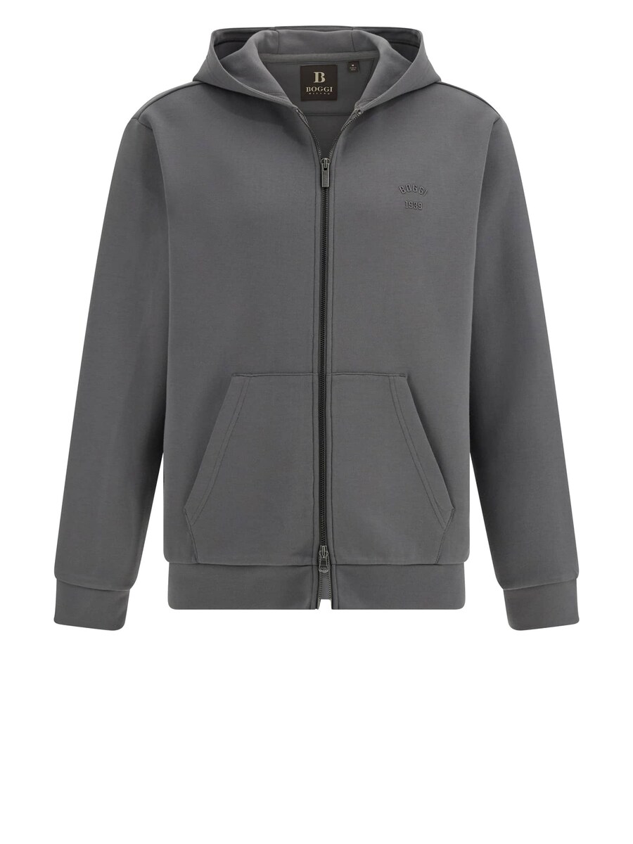 Толстовка с капюшоном на молнии Boggi Milano, серый
Толстовка с капюшоном на молнии Boggi Milano, серый