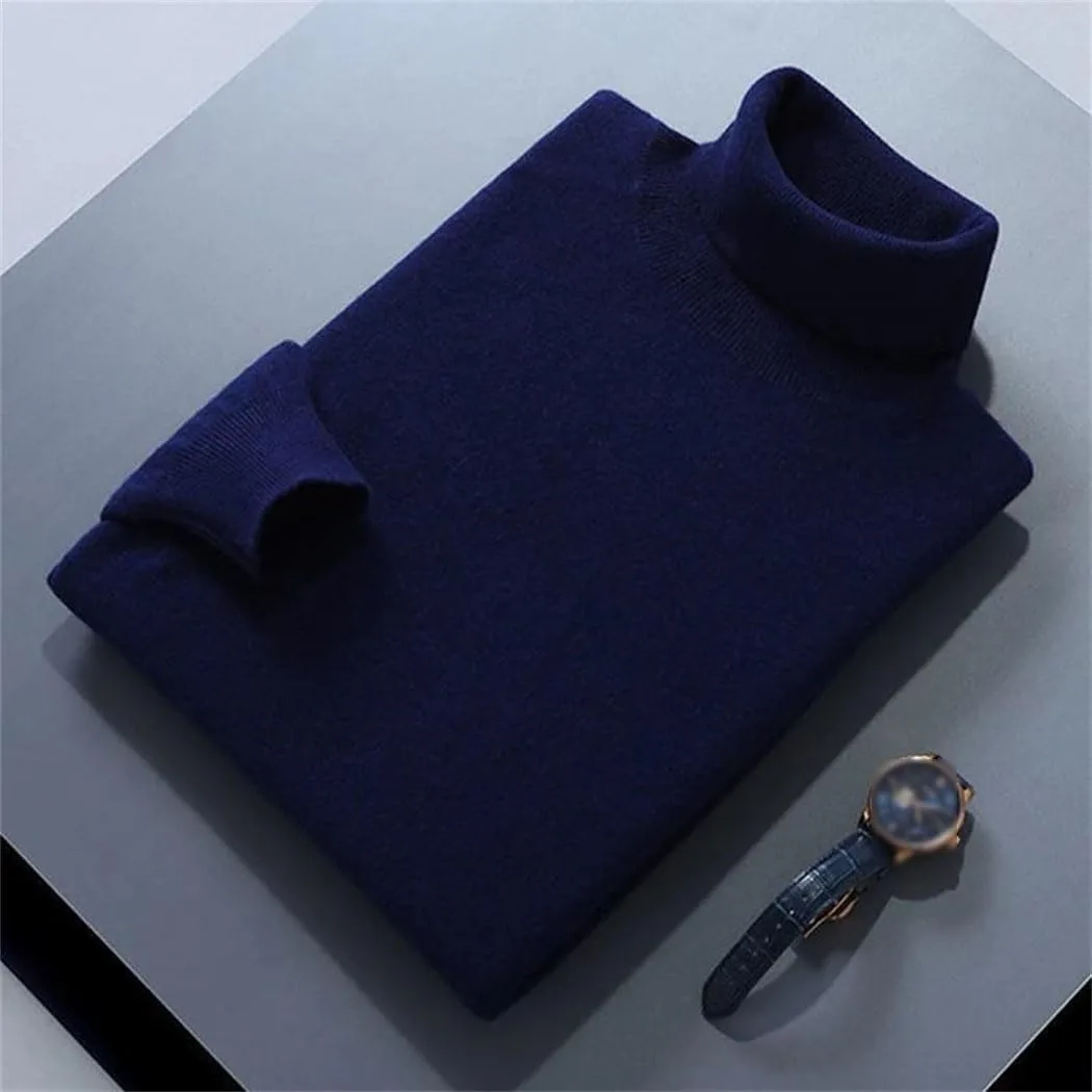 Мужской водолазка из кашемира и хлопка
Мужской водолазка из кашемира и хлопка