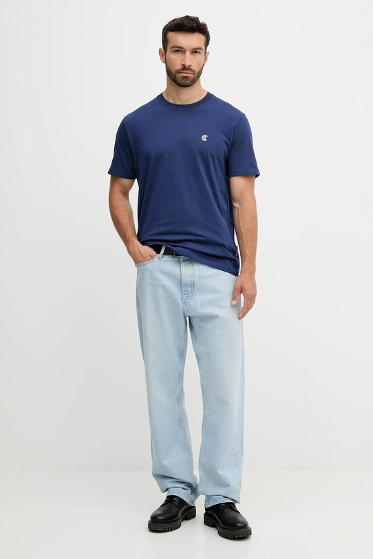 Хлопковая футболка Just Cavalli, темно-синий
Хлопковая футболка Just Cavalli, темно-синий