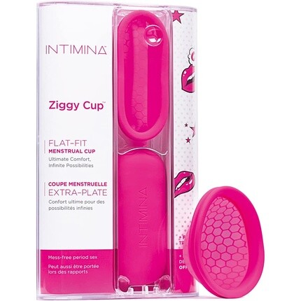 Ziggy Cup сверхтонкая многоразовая менструальная чаша с плоским дизайном Intimina
Ziggy Cup сверхтонкая многоразовая менструальная чаша с плоским дизайном Intimina