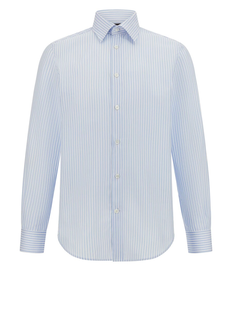Рубашка обычного кроя на пуговицах Boggi Milano, светло-синий 
Рубашка обычного кроя на пуговицах Boggi Milano, светло-синий