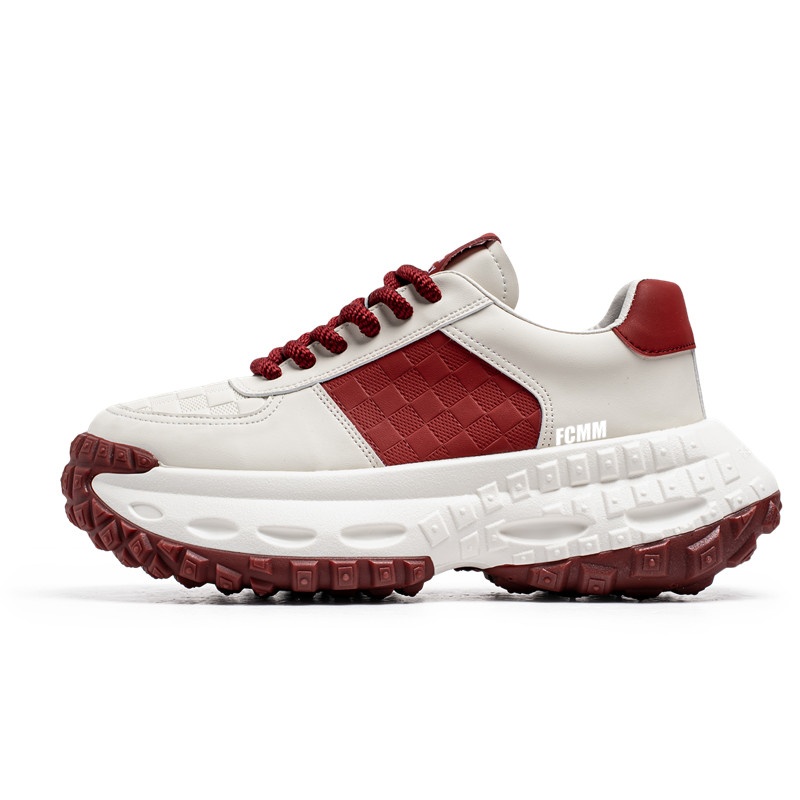 Низкие детские кроссовки для подростков FCMM, белый/красный
Низкие детские кроссовки для подростков FCMM, белый/красный