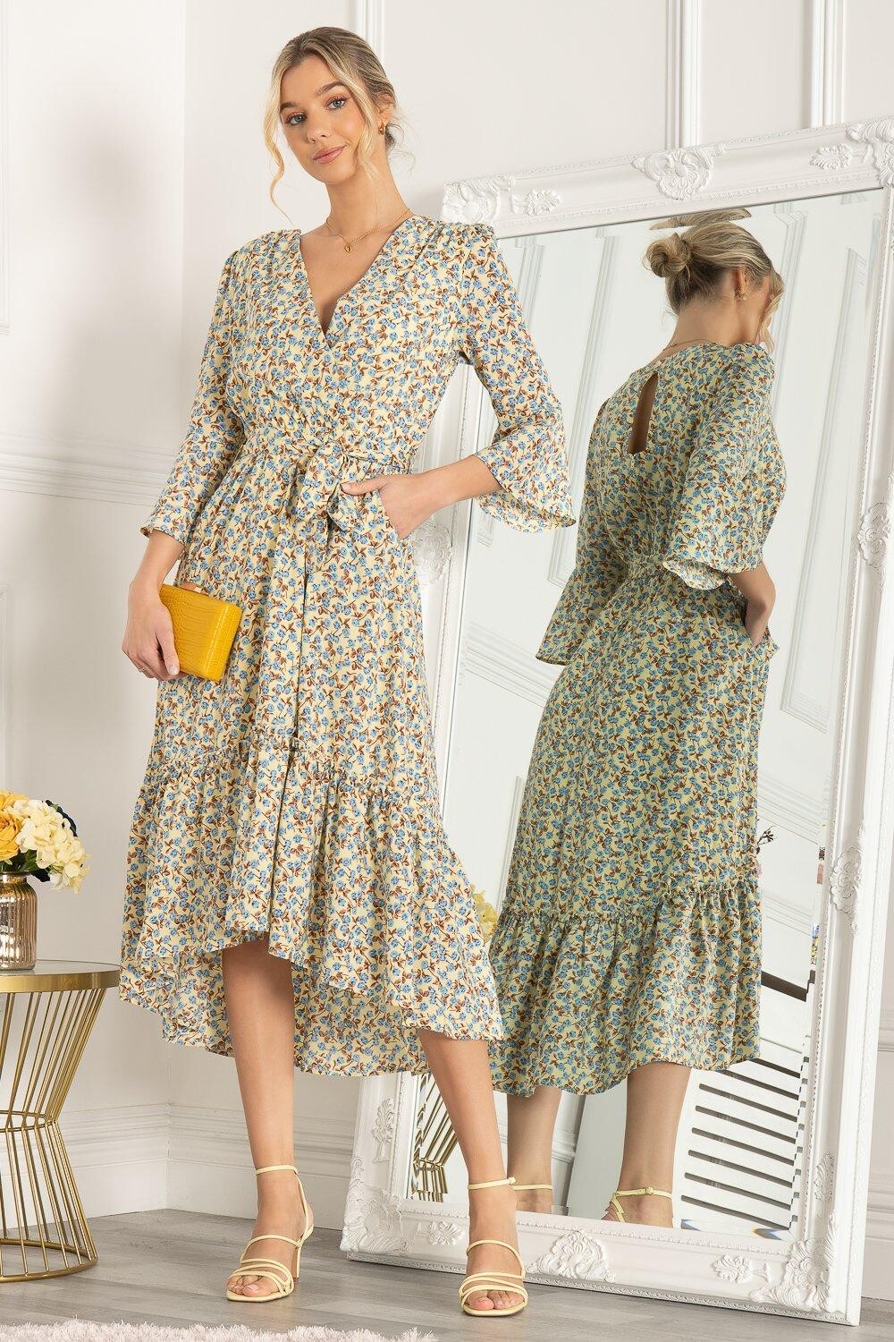 Платье макси Geelan с многоуровневым подолом Jolie Moi, желтый
Платье макси Geelan с многоуровневым подолом Jolie Moi, желтый