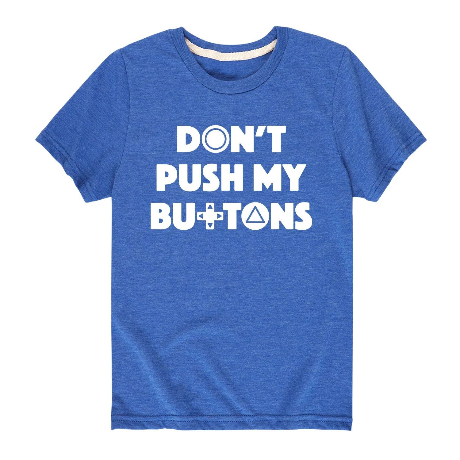 Футболка Gamer Dont Push My Buttons для мальчиков 8–20 лет с графическим рисунком Licensed Character
Футболка Gamer Dont Push My Buttons для мальчиков 8–20 лет с графическим рисунком Licensed Character