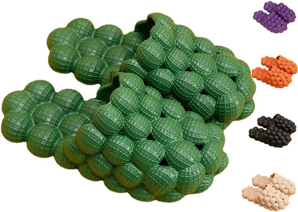 Унисекс сандалии с личи, тапочки с личи для дома, душа и пляжа, массажные тапочки для снятия стресса для использования внутри и снаружи Han Shan, зеленый
Унисекс сандалии с личи, тапочки с личи для дома, душа и пляжа, массажные тапочки для снятия стресса для использования внутри и снаружи Han Shan, зеленый