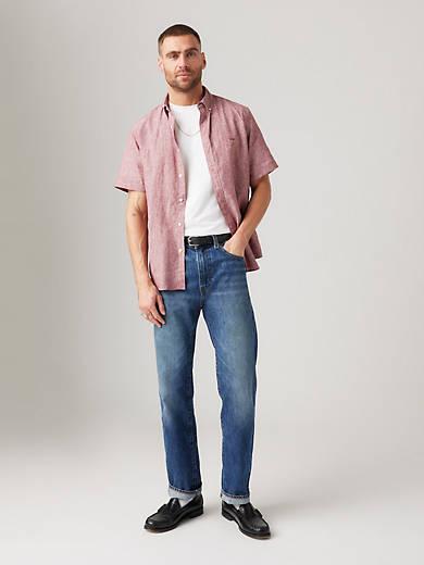 505 Мужские джинсы Regular Fit Selvedge Levi's, цвет Always On Selvedge - Dark Wash
505 Мужские джинсы Regular Fit Selvedge Levi's, цвет Always On Selvedge - Dark Wash