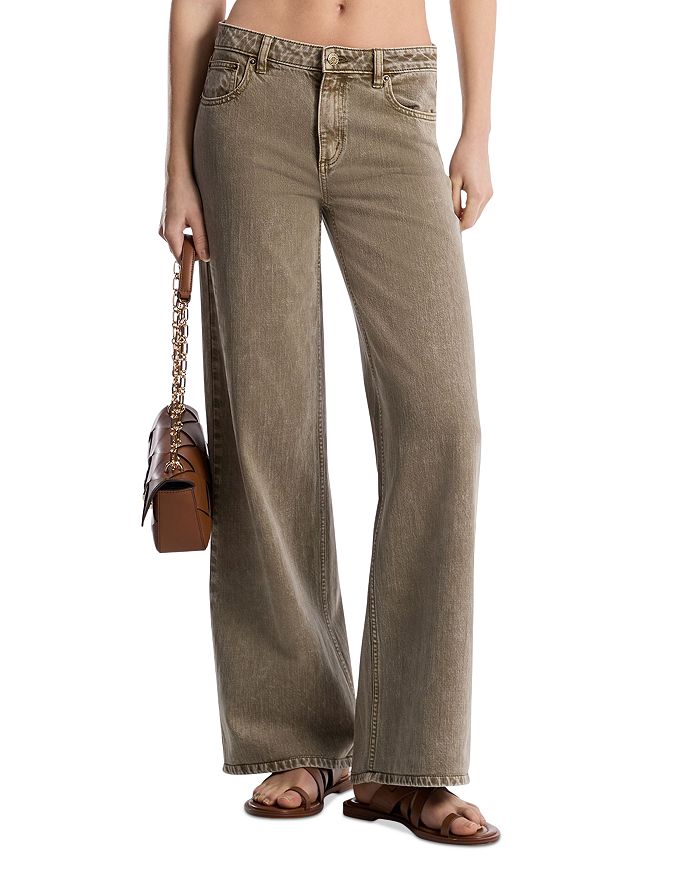 Высокие расслабленные джинсы с широкими штанинами в цвете Safari Green Michael Kors, зеленый
Высокие расслабленные джинсы с широкими штанинами в цвете Safari Green Michael Kors, зеленый