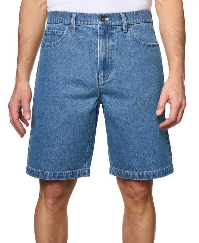 Мужские свободные джинсовые шорты 10" Lazer, синий
Мужские свободные джинсовые шорты 10" Lazer, синий