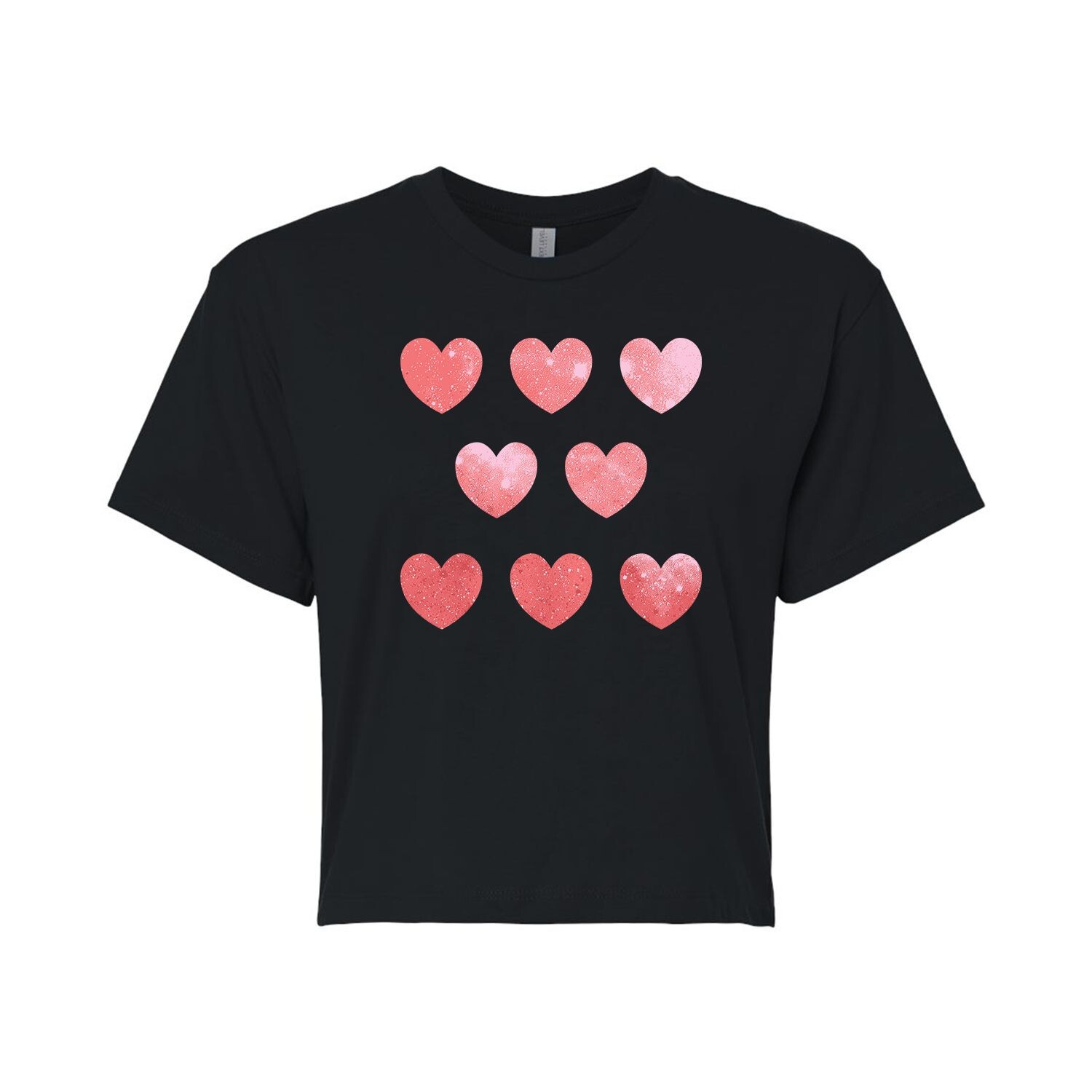 Укороченная футболка с акварельными сердечками для юниоров Licensed Character
Укороченная футболка с акварельными сердечками для юниоров Licensed Character