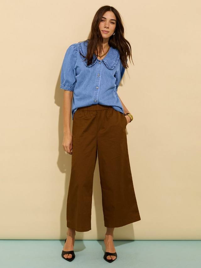 Широкие брюки Shelby из органического хлопка Baukjen, Milk Chocolate
Широкие брюки Shelby из органического хлопка Baukjen, Milk Chocolate