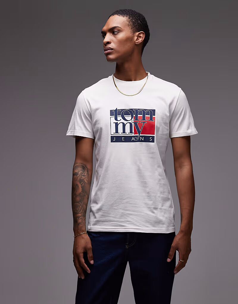 Футболка с флагом 90-х, белая Tommy Jeans, Белый, Футболка с флагом 90-х, белая Tommy Jeans
Футболка с флагом 90-х, белая Tommy Jeans, Белый, Футболка с флагом 90-х, белая Tommy Jeans
