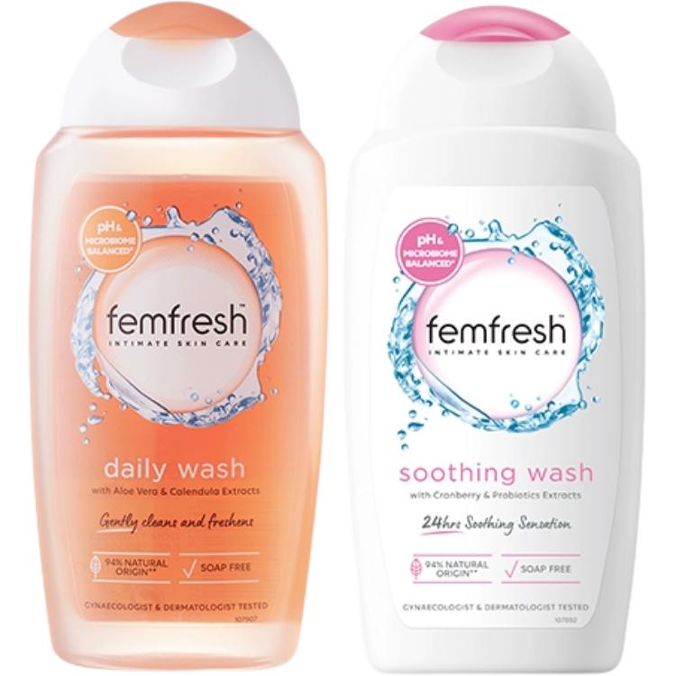 Увлажняющее средство для деликатного ухода FEMFRESH
Увлажняющее средство для деликатного ухода FEMFRESH