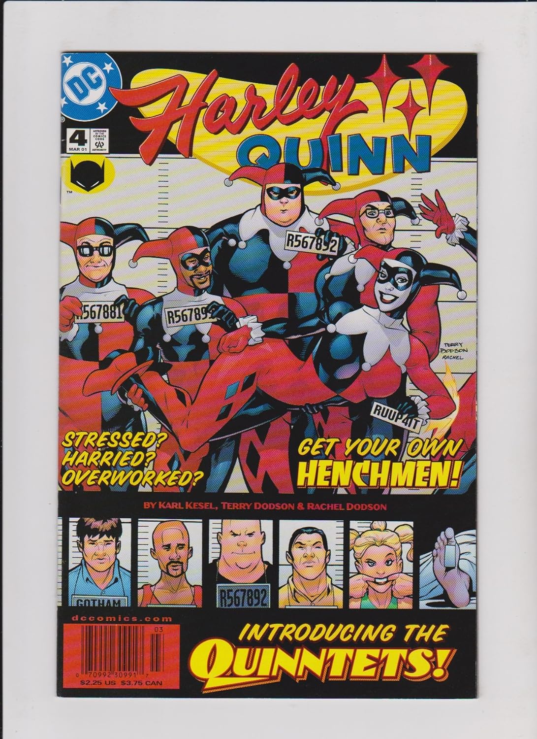 Harley Quinn (DC Comic #4) March 2001 (DC Comics)
Harley Quinn (DC Comic #4) March 2001 (DC Comics)