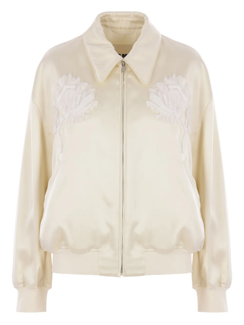 Бомбер с цветочной вышивкой JIL SANDER, нейтральный
Бомбер с цветочной вышивкой JIL SANDER, нейтральный
