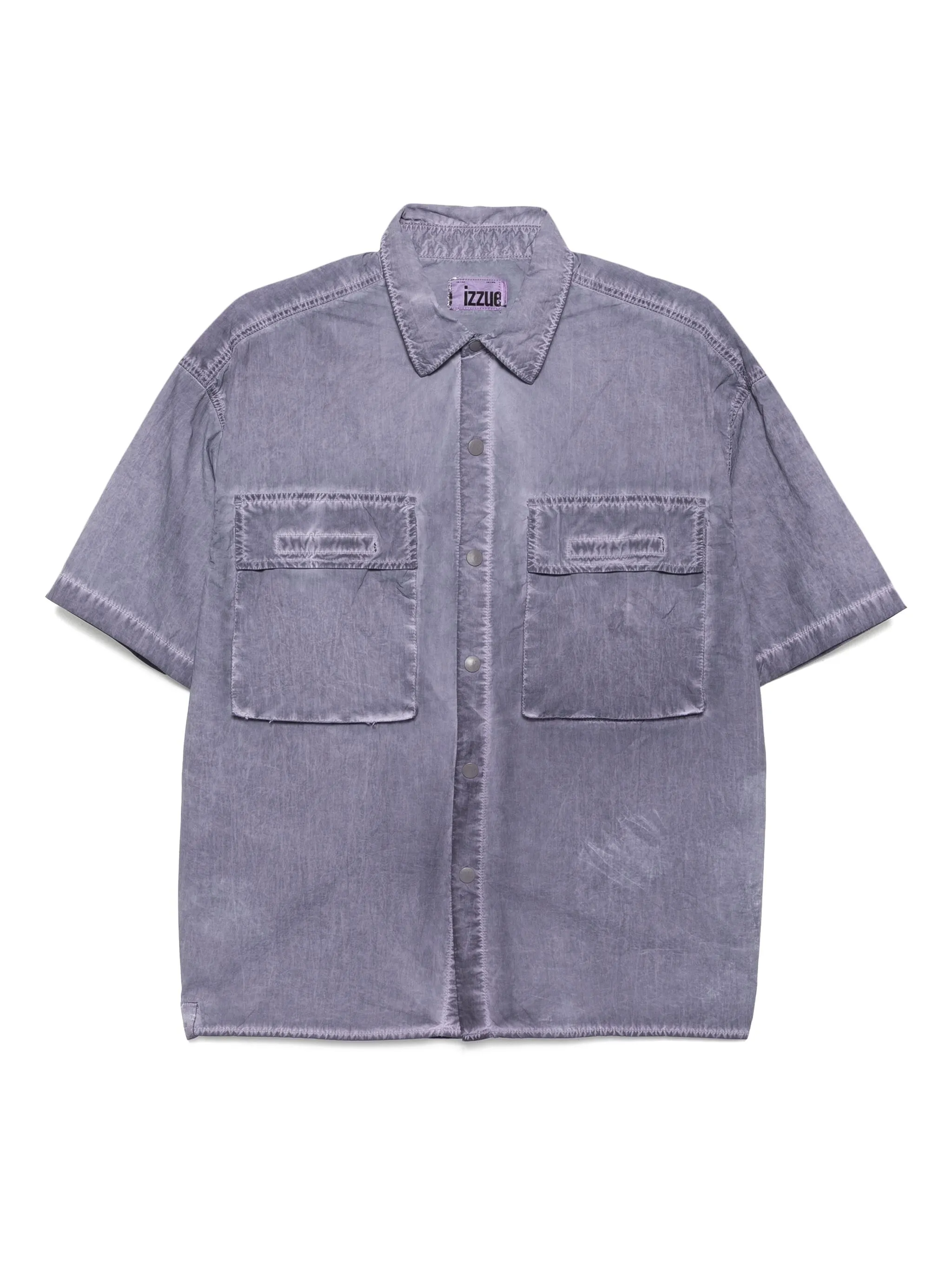Рубашка с вышитым логотипом Izzue, фиолетовый
Рубашка с вышитым логотипом Izzue, фиолетовый