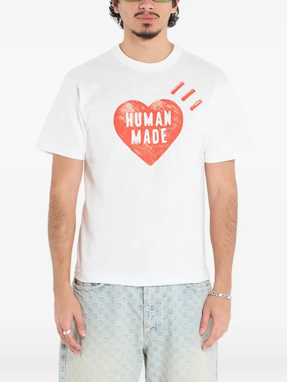 Футболка с принтом Human Made, белый
Футболка с принтом Human Made, белый