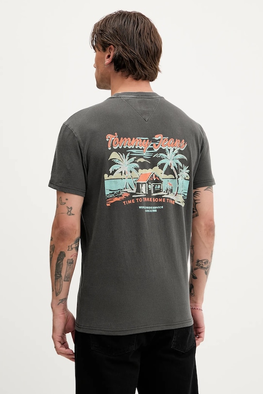 Хлопковая футболка Tommy Jeans, серый
Хлопковая футболка Tommy Jeans, серый
