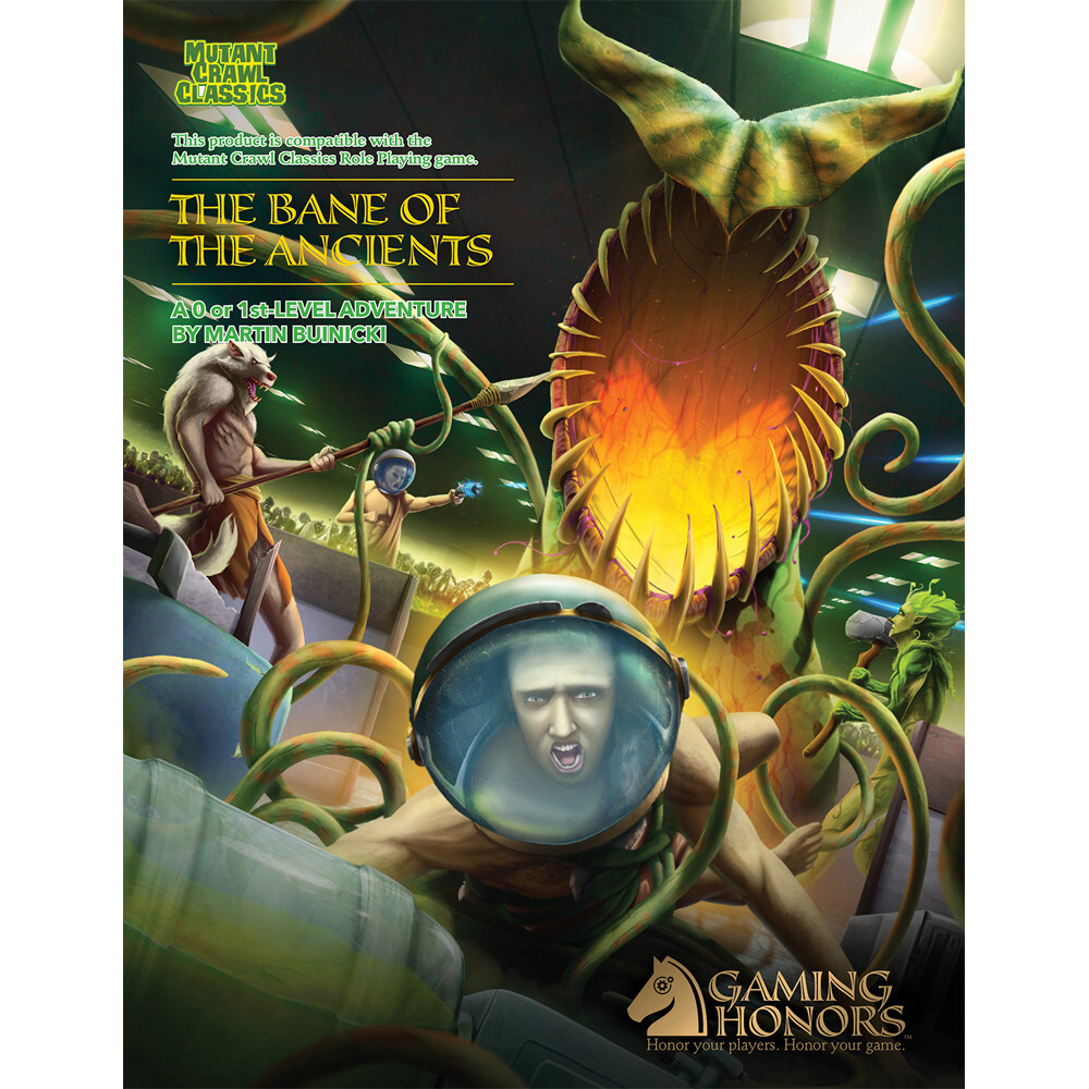 Ролевая игра Gaming Honors The Bane of the Ancients (Mutant Crawl Classics Compatible) (Game On! Sale)
Ролевая игра Gaming Honors The Bane of the Ancients (Mutant Crawl Classics Compatible) (Game On! Sale)