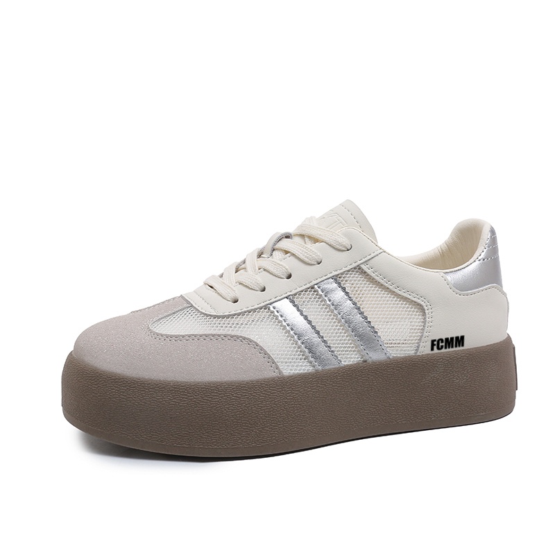 Противоскользящие и дышащие детские кроссовки для скейтбординга FCMM, серебряный
Противоскользящие и дышащие детские кроссовки для скейтбординга FCMM, серебряный