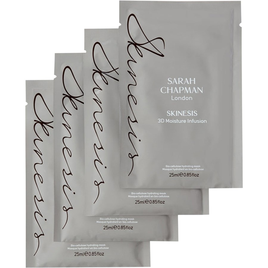 Маска для лица Sarah Chapman 3d Moisture Infusion, Bio-Zellulose Feuchtigkeitsmaske 4 x 25 ml
Маска для лица Sarah Chapman 3d Moisture Infusion, Bio-Zellulose Feuchtigkeitsmaske 4 x 25 ml