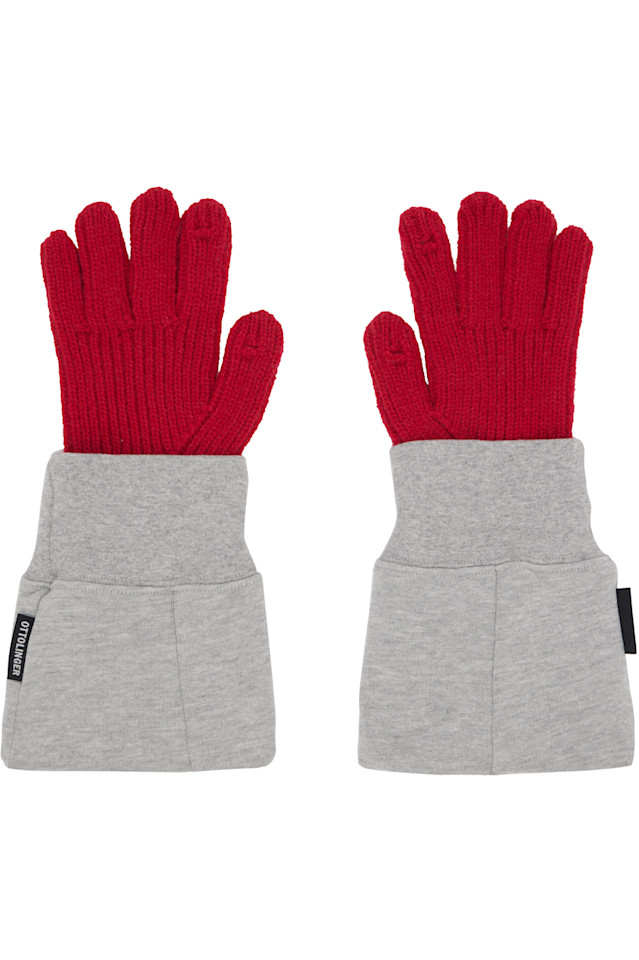 Ottolinger Красные и серые перчатки с деконструированным рукавом
Ottolinger Красные и серые перчатки с деконструированным рукавом