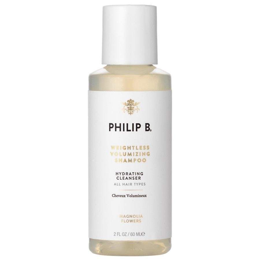 Шампунь weightless volumizing shampoo 220 ml Philip B, объем 60 мл
Шампунь weightless volumizing shampoo 220 ml Philip B, объем 60 мл